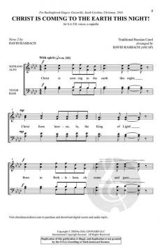 Christ Is Coming to the Earth This Night! 