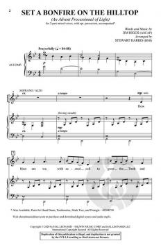 Set a Bonfire on the Hilltop von Jim Riggs 