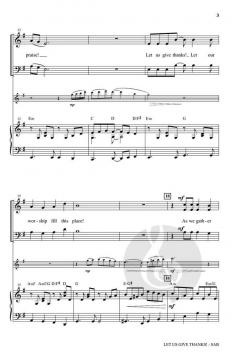 Let Us Give Thanks! von Michael Barrett 