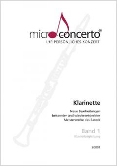 Micro-Concerto Band 1 für Klarinette (Download) (Download) im Alle Noten Shop kaufen