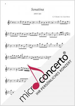 Micro-Concerto Band 1 für Sopranblockflöte (Download) (Download) im Alle Noten Shop kaufen