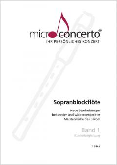 Micro-Concerto Band 1 für Sopranblockflöte (Download) (Download) im Alle Noten Shop kaufen