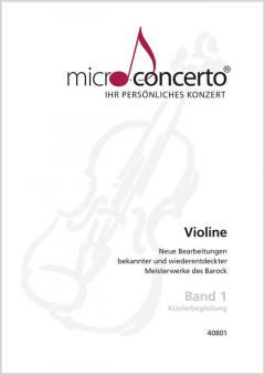 Micro-Concerto Band 1 für Violine (Download) (Download) im Alle Noten Shop kaufen
