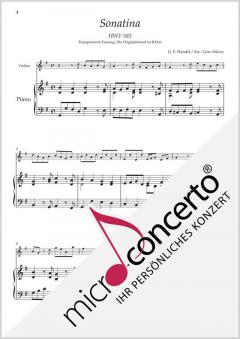 Micro-Concerto Band 1 für Violine (Download) (Download) im Alle Noten Shop kaufen