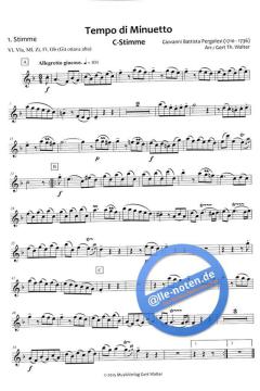 Tempo di Minuetto (Giovanni Battista Pergolesi) 