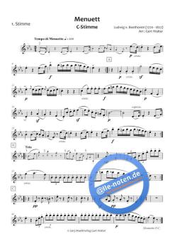 Menuett aus dem Septett op. 20 (Ludwig van Beethoven) 