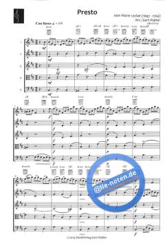 Presto von Jean-Marie LeClair (Download) 