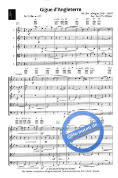 Gigue d'Angleterre (Nicolas-Antoine Lebègue) 
