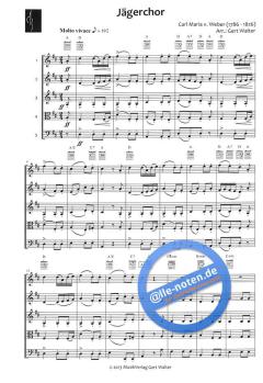 Jägerchor von Carl Maria von Weber (Download) 