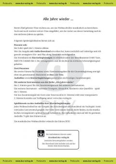 Alle Jahre wieder - Posaune mit Audio-Download 