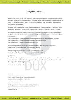 Alle Jahre wieder - Klavierbegleitung im Alle Noten Shop kaufen (Einzelstimme)