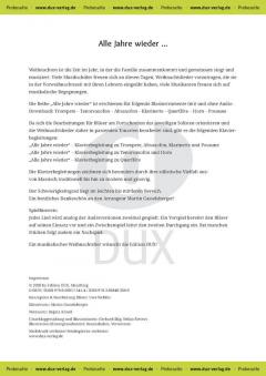 Alle Jahre wieder - Klavierbegleitung im Alle Noten Shop kaufen (Einzelstimme)