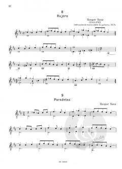 Die leichtesten Solostücke berühmter Lauten- und Gitarrenmeister 