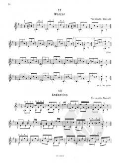 Die leichtesten Solostücke berühmter Lauten- und Gitarrenmeister 