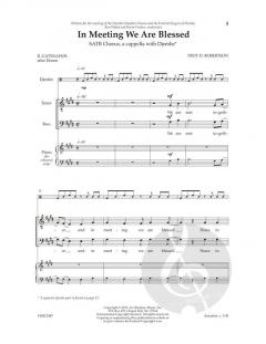 In Meeting We Are Blessed von Troy Robertson (Download) 