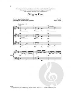 Sing as One von Jude Roldan (Download) 