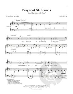 Prayer of St. Francis von Allen Pote 