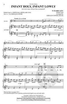 Infant Holy, Infant Lowly 