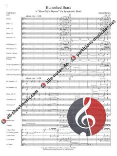 Burnished Brass: A Concert Opener von James Barnes 