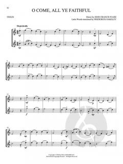 Christmas Carols for Violin Duet im Alle Noten Shop kaufen