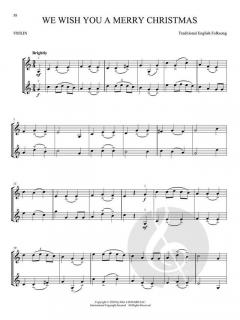 Christmas Carols for Violin Duet im Alle Noten Shop kaufen