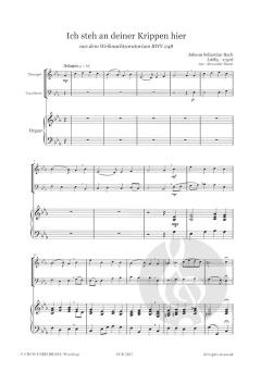 Ich steh an deiner Krippen hier von Johann Sebastian Bach 