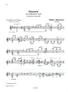 Transkriptionen von Francisco Tarrega 