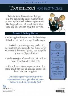 Trommesæt For Begyndere (Bog/E-Bog/Lyd) 