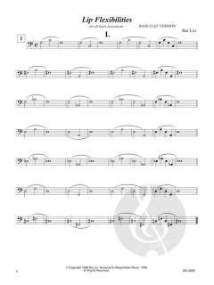 Bass Clef Lip Flexibilities 