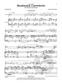 Headstand, Cartwheels von Gary Schocker 