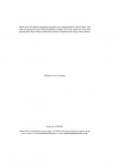 Helen Grime: Shadowplay 