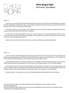 White Winged Flight von Tom de Haes 