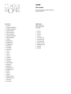 Lucifer (Fanfarenorchester) von Kevin Houben 