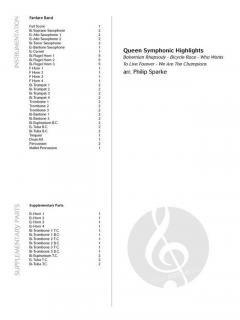 Queen Symphonic Highlights (Fanfarenorchester) 