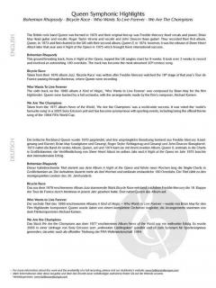 Queen Symphonic Highlights (Fanfarenorchester) 