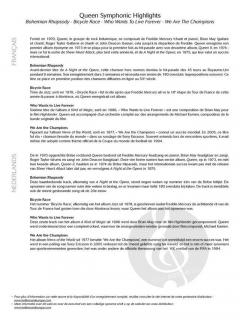 Queen Symphonic Highlights (Fanfarenorchester) 