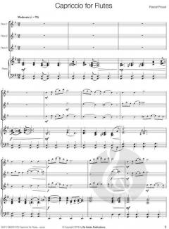 Capriccio for Flutes von Pascal Proust 