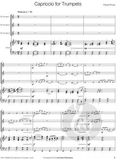 Capriccio for Trumpets von Pascal Proust im Alle Noten Shop kaufen