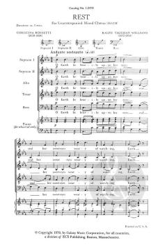 Rest von Ralph Vaughan Williams 