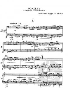 Konzert von Alexander Meyer von Bremen für 2 Klaviere im Alle Noten Shop kaufen