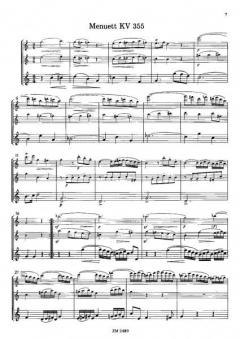 Kleine Trios und Kanons von Wolfgang Amadeus Mozart 