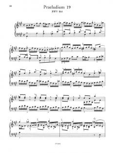 Das Wohltemperierte Klavier Teil 1 von Johann Sebastian Bach im Alle Noten Shop kaufen - UT50050