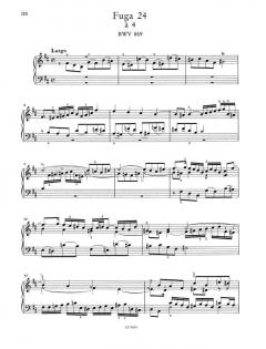 Das Wohltemperierte Klavier Teil 1 von Johann Sebastian Bach im Alle Noten Shop kaufen - UT50050