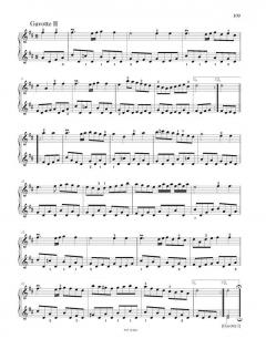 Englische Suiten BWV 806-811 von Johann Sebastian Bach 