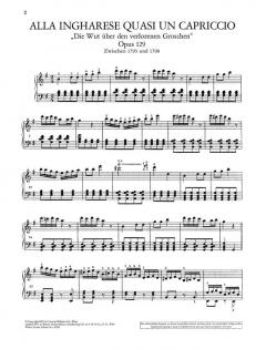 Ausgewählte Klavierstücke von Ludwig van Beethoven im Alle Noten Shop kaufen