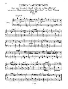Variationen Band 2 von Ludwig van Beethoven 