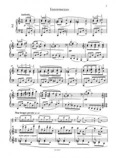 Fantasien op. 116 von Johannes Brahms 