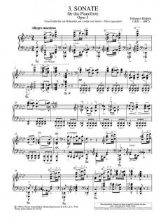 Klaviersonate f-Moll op. 5 von Johannes Brahms im Alle Noten Shop kaufen - UT50104