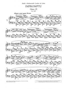 Impromptus von Frédéric Chopin 