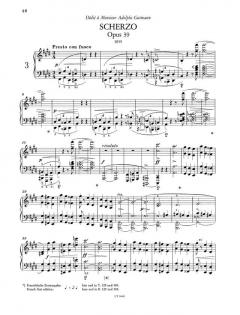 Scherzi von Frédéric Chopin 